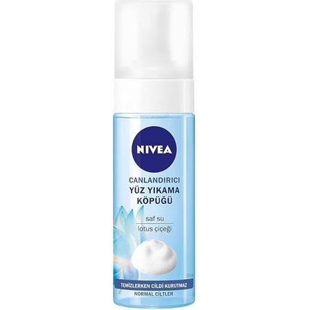 NIVEA ® CANLANDIRICI YÜZ TEMİZLEME KÖPÜĞÜ | 150 ML | TÜM CİLT TİPLERİ İÇİN! HYDRAMINE
