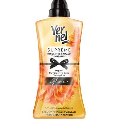 Vernel Max Supreme | Değerli Parfümler ve Eşsiz Yumuşaklık | Glamour | 1200ML=50 Yıkama