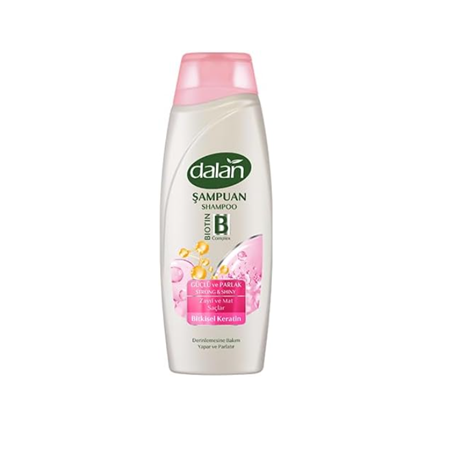 DALAN ŞAMPUAN ZAYIF VE MAT SAÇLAR İÇİN BİTKİSEL KERATİN | GÜÇLÜ VE PARLAK ŞAMPUAN 450ML