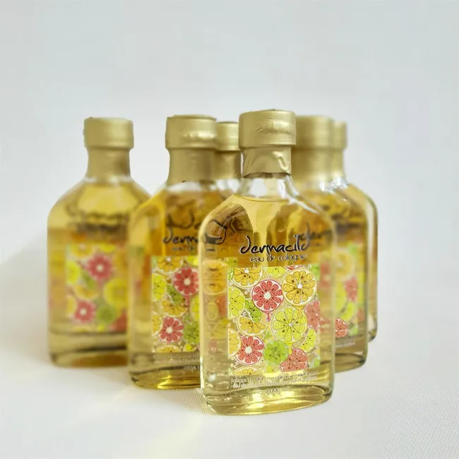 DERMACiLD KOLONYA | BODRUM MANDALİNA VE MİSKET LİMON | CAM ŞİŞE | 200ML | EAU DE COLOGNE